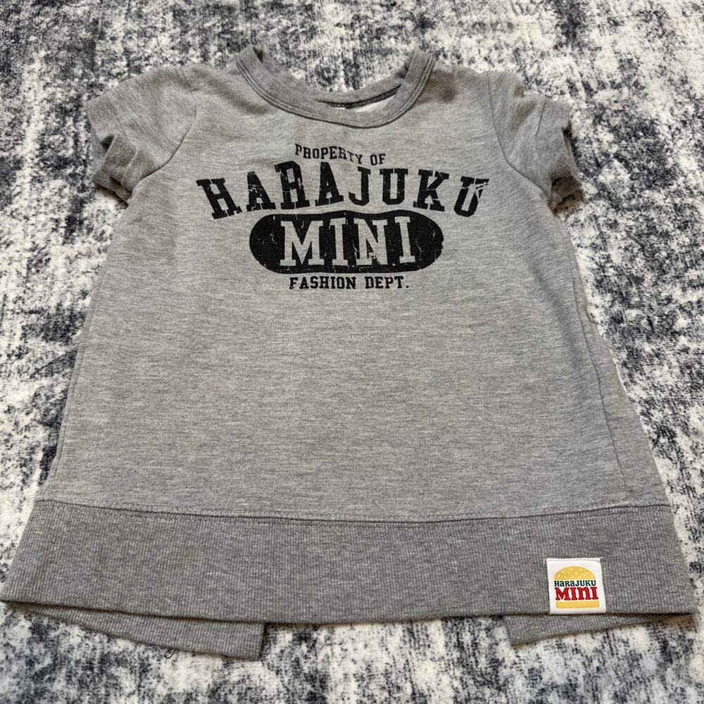 XS‎ 4/5 Gwen Stefani Harajuku Mini Top No Doubt Lovers Gray Shirt Blouse Fashion
